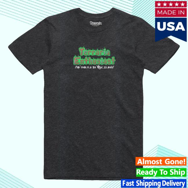 Terraria Merch Terraria Enthusiast T-Shirt