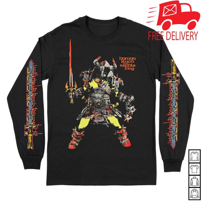 Death Wish Store Deathwish Inc High On Fire Sword Black Long Sleeve Tee Deathwishinc
