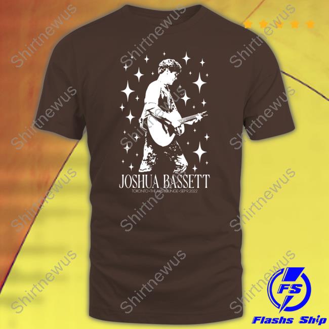 Toronto Tour T Shirt Joshua Bassett Merch Dark Chocolate