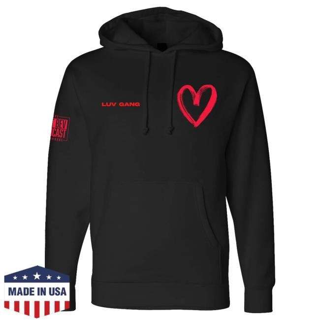 Official Barstool Sports Merch Store Luv Gang Hoodie Barstool Sports Apparel Clothing Shop BarstoolSports