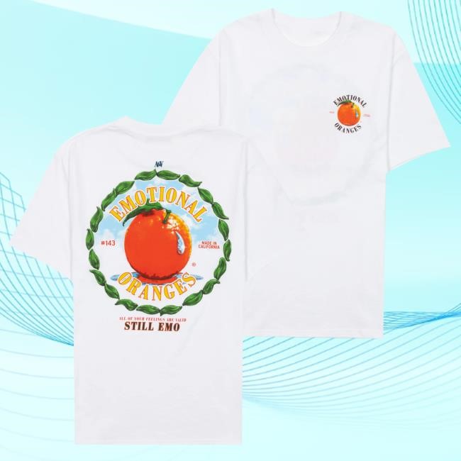 Emotional Oranges Orange Tears Tee