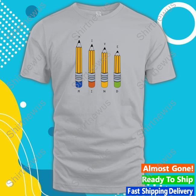 Hivemind Merch Pencil T Shirt Hivemindtv