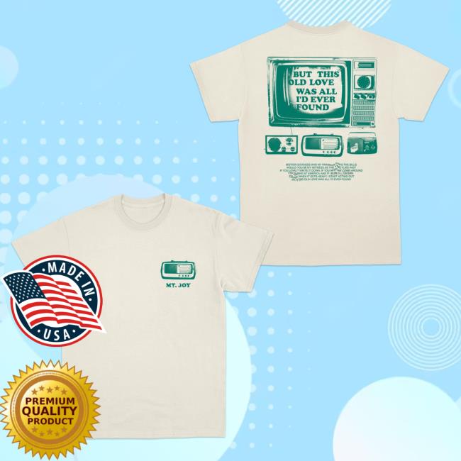 Official Mt Joy Merch Store Mt Joy TV Popover Shirt Mtjoy Apparel Clothing Shop