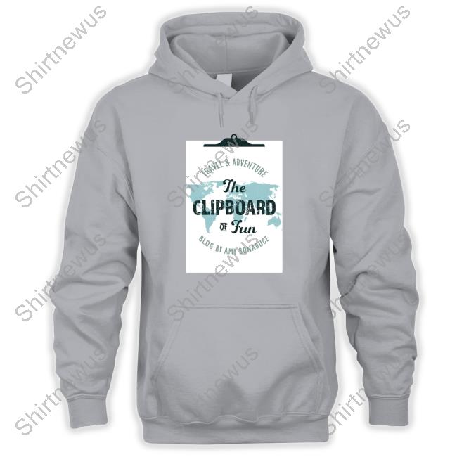 Anthony Bourdain | The Clipboard Of Fun Sweatshirt Hooded