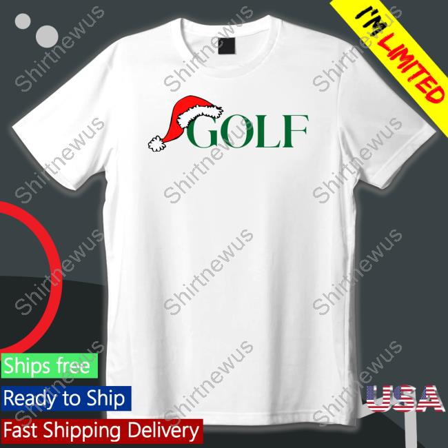 Golf Santa Tee Shirt