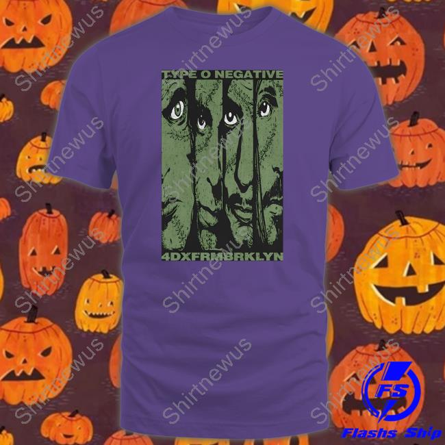 Type O Negative Merch 4Dxfrmbrklyn Crewneck Sweatshirt Typeonegative