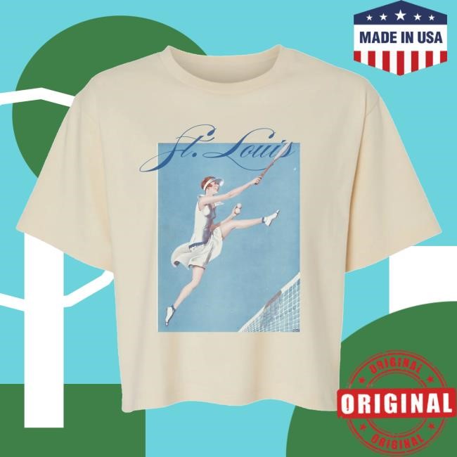 Arch Appareal Vintage St. Louis Racquet Club Jersey Boxy Tee