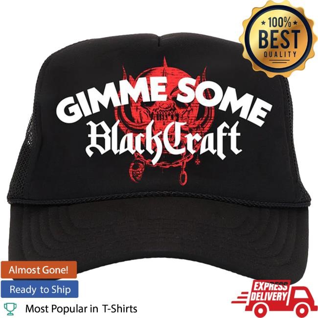 Official Blackcraft Cult Motörhead x Blackcraft Gimme Some Hat