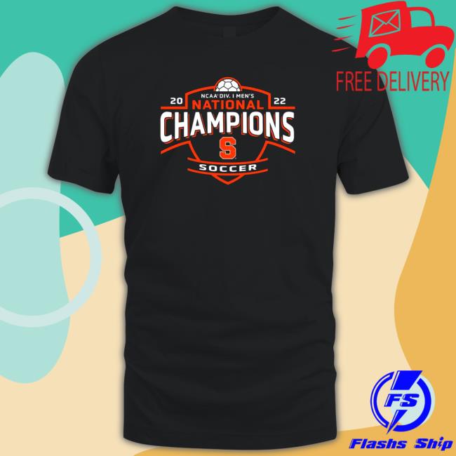 Official Syracuse Orange NCAA DIV. I Men’s Soccer National Champions 2022 Tee Shirt