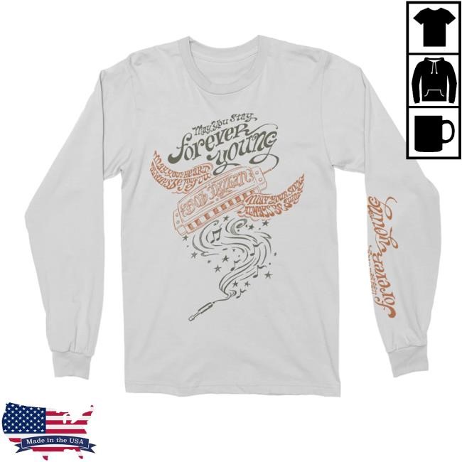 Official Bob Dylan Merch Store Always Be Joyful L/S Bob Dylan