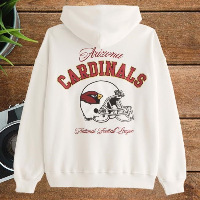 Official Abercrombie And Fitch Arizona Cardinals Graphic Pullover Hoodie NFL by Abercrombie