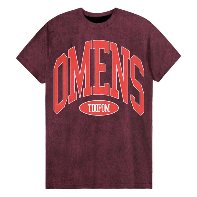 Bad Omens Official Store Merch | Varsity Tie Dye Pullover Shirt