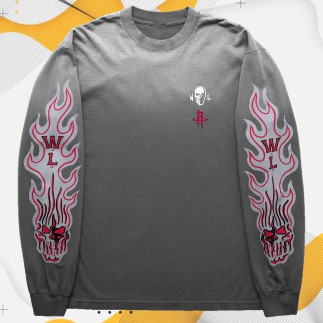 Houston Rockets Long Sleeve Tee | Warren Lotas