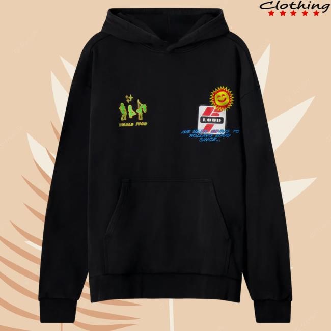 Official Rolling Loud Merch Store Shop Rolling Loud RL Racing Disco Black PO Hoody RollingLoud