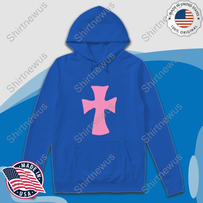 Official Lil Uzi Merch Pink Cross Tee Official Lil Uzi Merch Pink Cross T Shirt