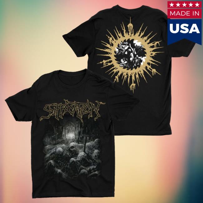 Official Night Shift Merch Indie Merch Store Suffocation - Graveyard Attractive Shirt Nightshiftmerch Indiemerchstore