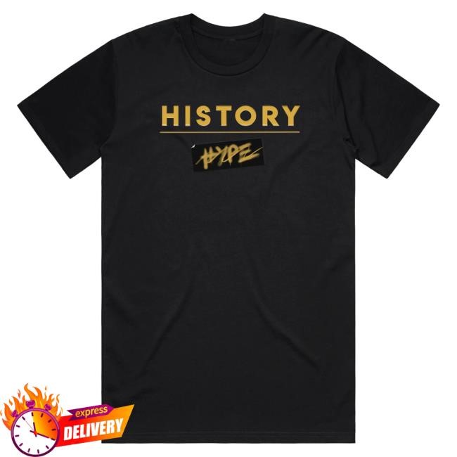 History Over Hype Tee Black Since Apparel Heritage Heritage Since Apparel History Over Hype Tee Black