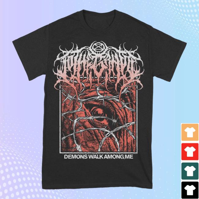 Official To The Grave Rising Merch To The Grave - Demons Walk Among Me T-Shirts Risingmerch