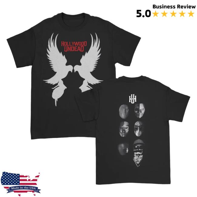 Hollywood Undead Merch Store Hollywood Undead Mirror Dove T Shirt HollywoodUndead