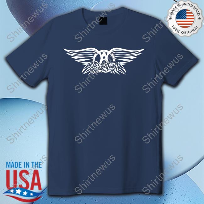 Official Aerosmith Merch 50Th Logo Shirt