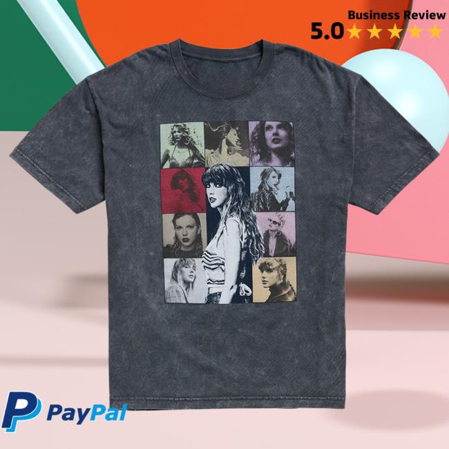 Official Taylor Seift Swift Clothing Store Shop Taylor Swift The Eras Tour Mineral Wash Gray New Shirt Taylorswift