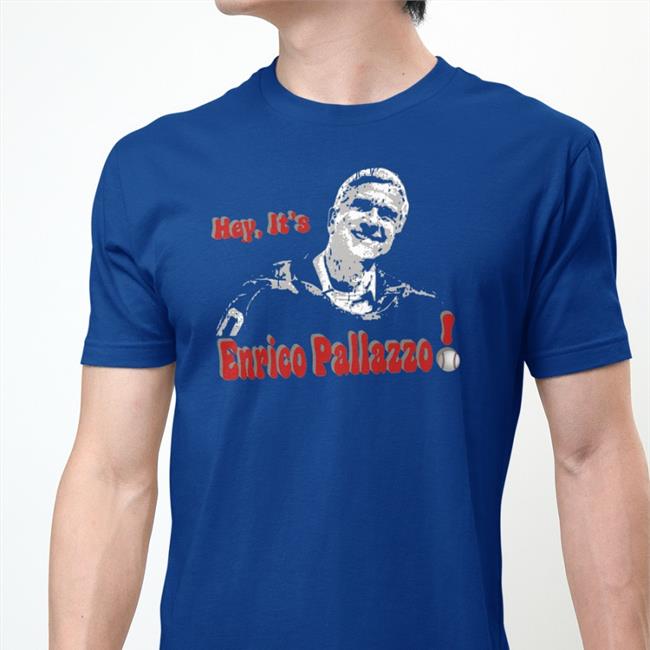 Hey It's Enrico Pallazzo T-Shirt Super 70s Sports Merch