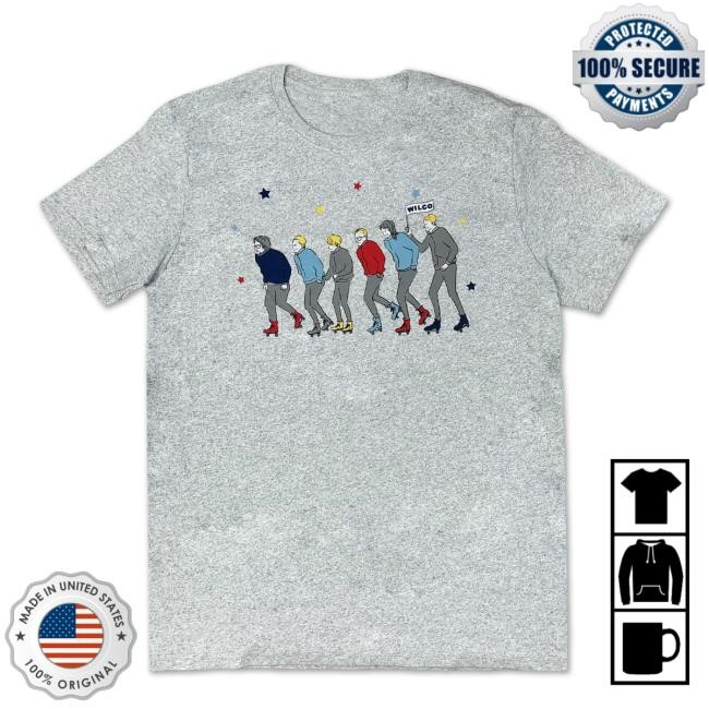 Official Wilco Apparel Store Wilco Store Rollerskaters Shirt