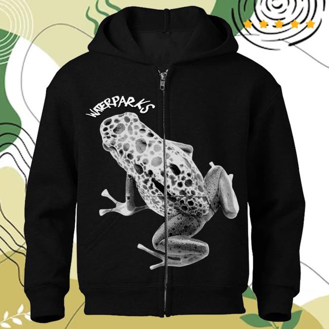 WaterParks Frog Zip Up Crewneck Sweatshirt