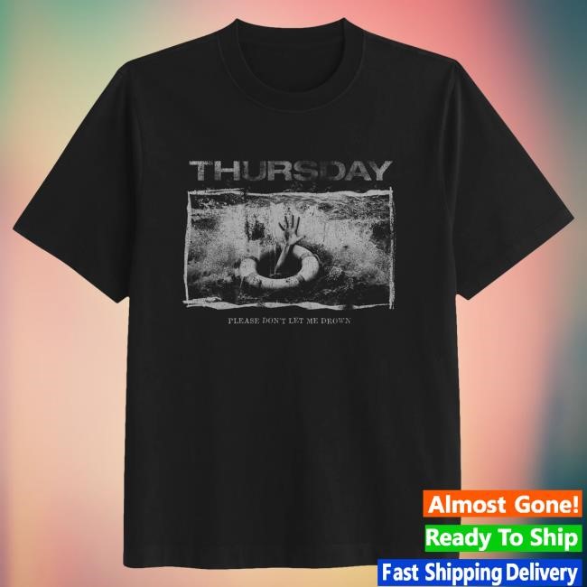 Official Thursday Band Workforce Drowning Crewneck Sweatshirt Thursday Merch
