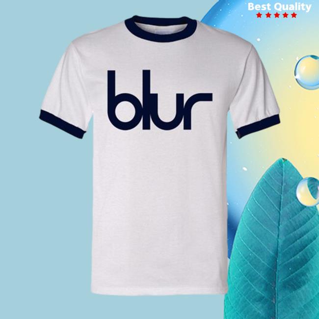 Official Blur Merch Blur Logo Ringer Top Shirt