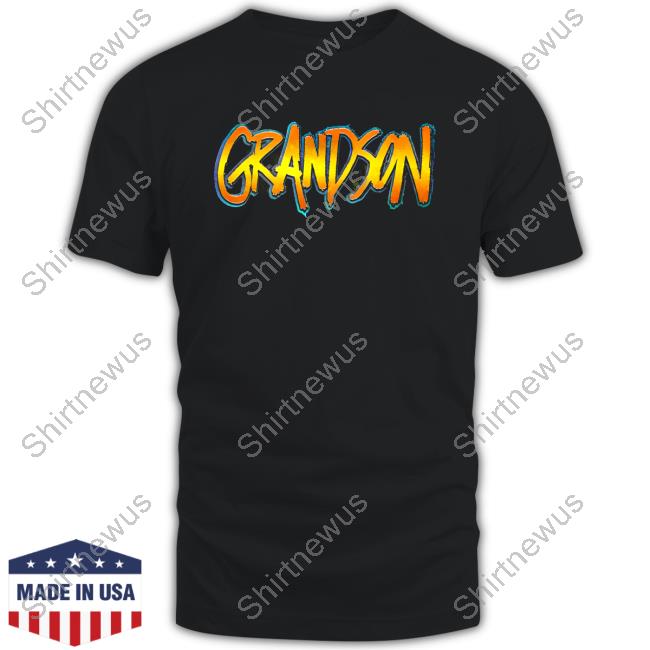King Von Official Merch Grandson Long Live Gold Sweater Black
