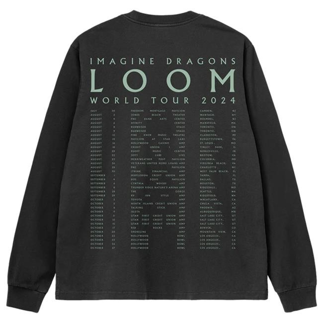 Official Imagine Dragons Merch Store Shop Imagine Dragons Wizard In Color Long Sleeve Top Shirt Imaginedragons