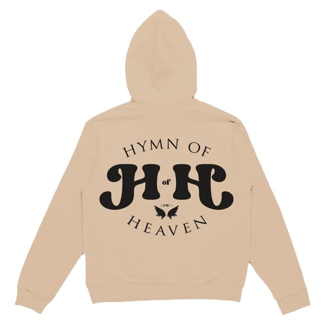 Official Phil Wickham Merch Store Shop Hymn Of Heaven (Tan) Hooded Sweatshirt PhilWickham