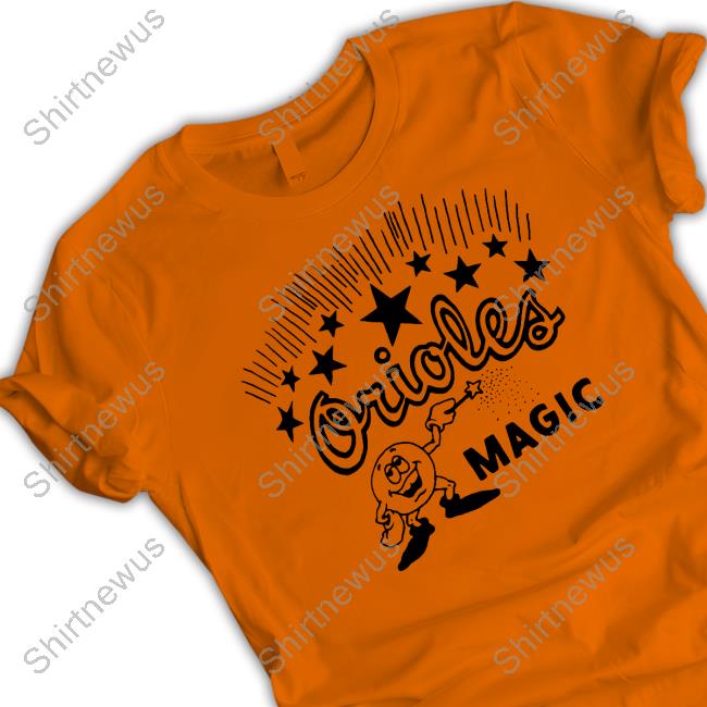 Official Homage Merch Baltimore Orioles Magic Tee Shirt