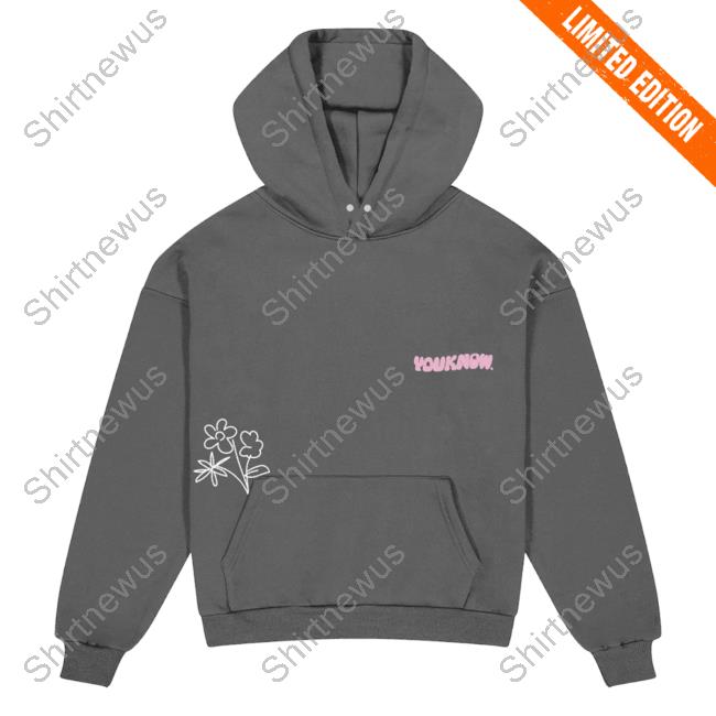 You Know Clothing Store Shop Merch YouKnow Growth Hoodies | Pink Matter (Charcoal)