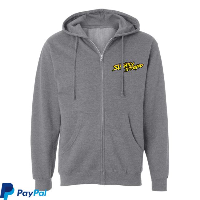 Official Slightly Stoopid Merch Store Shop Slightly Stoopid Wake & Bake Zip-Up Crewneck Sweatshirt SlightlyStoopid