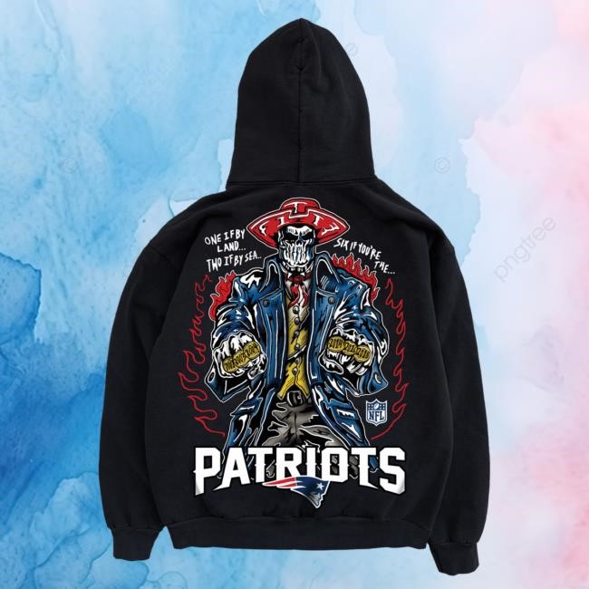 NFL FootBall NLF Patriots 6 Rings Hoodie - Navy Warren Lotas