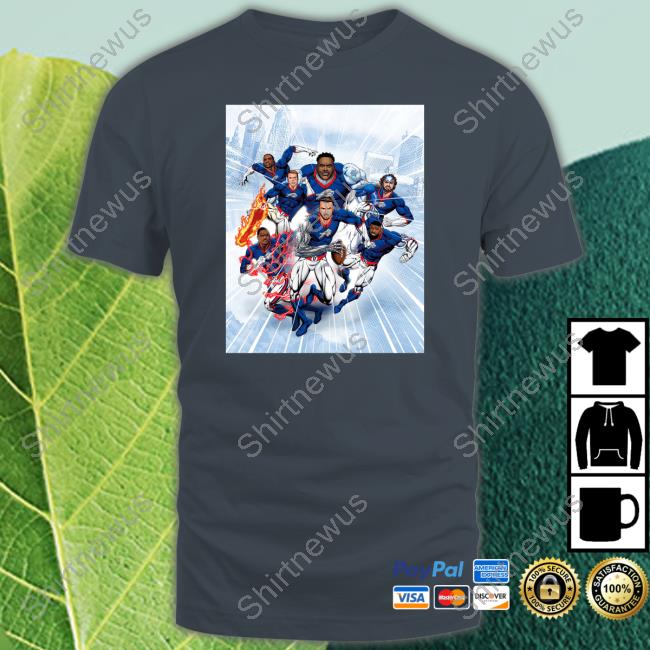 Wegmans Food Markets Bills Super Hero Shirt
