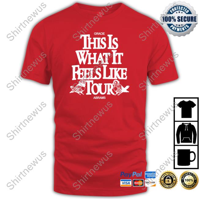 Gracie Abrams This Is What It Feels Like Tour Long Sleeve T Shirt