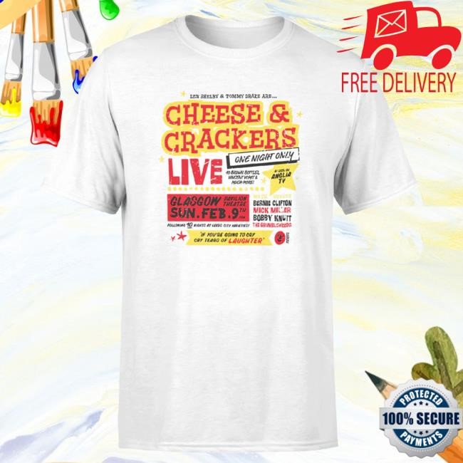 Inside No. 9 Cheese & Crackers LIVE New Tee