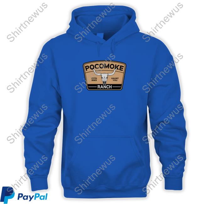 CJ Faison Pocomoke Ranch Tee Shirt Pocomoke Ranch Crewneck Sweatshirt