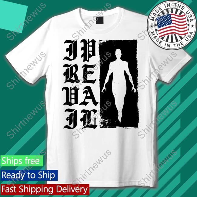 Letterpress Long Sleeve I Prevail Merch Tee Shirt