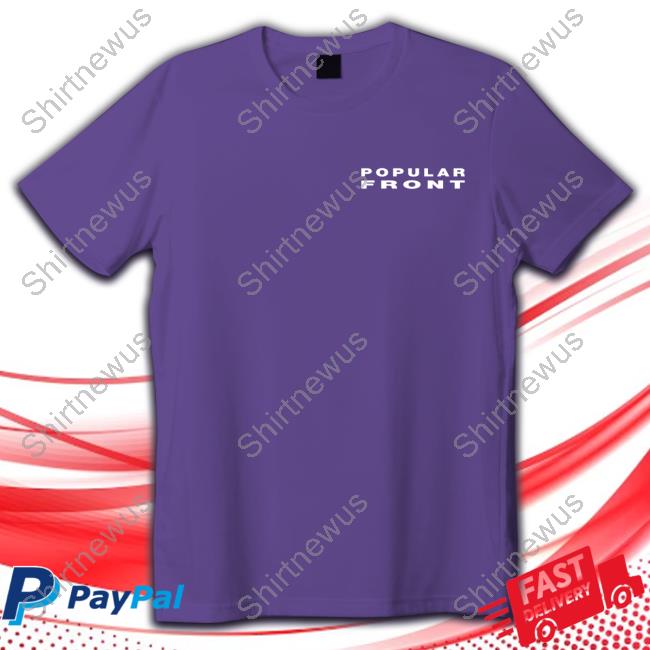 Support Popular Front Conflict Bros Shirt
