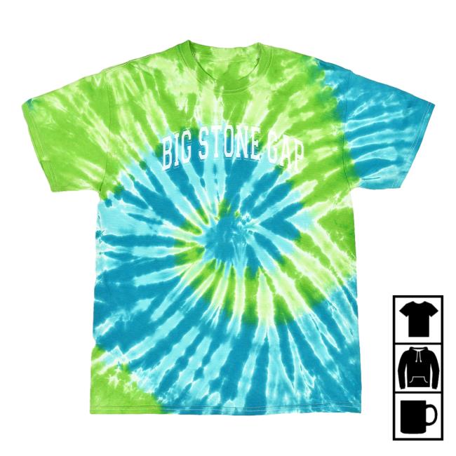 Official Hometown Apparel Clothing Merch Big Stone Gap Virginia Varsity Tie-Dye New Shirt Tie Dye St. Lucia