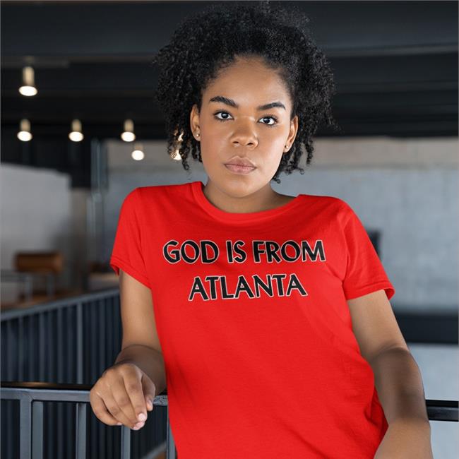 Aunt Bertha Jones God Is From Atlanta T Shirt Kyngcassius