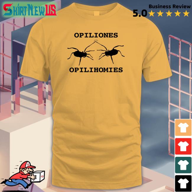 Shahan Derkarabetian Opiliones Opilihomies Tee Shirt