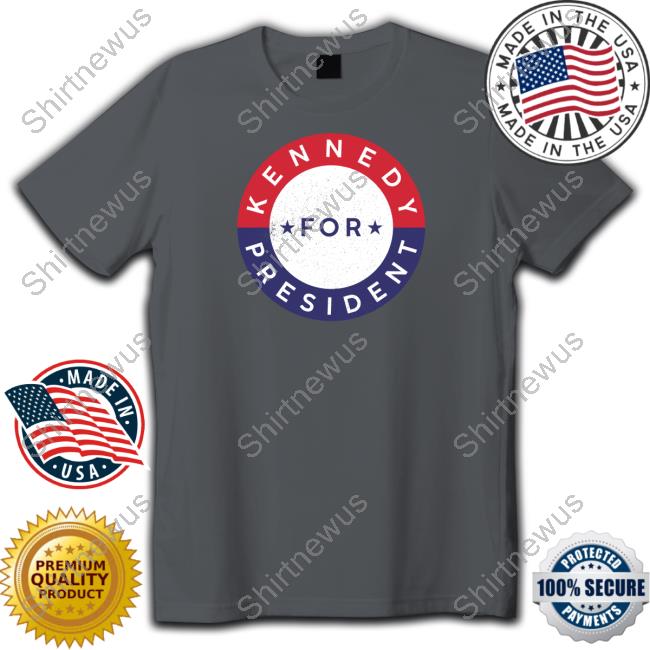 Kennedy for President Ladies Short Sleeve Crew T-Shirt