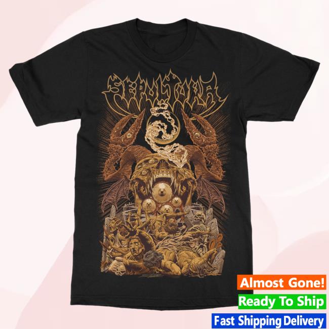 Official Sepultura Merch Store Sepultura Arisen New Shirt Sepultura Clothing Shop