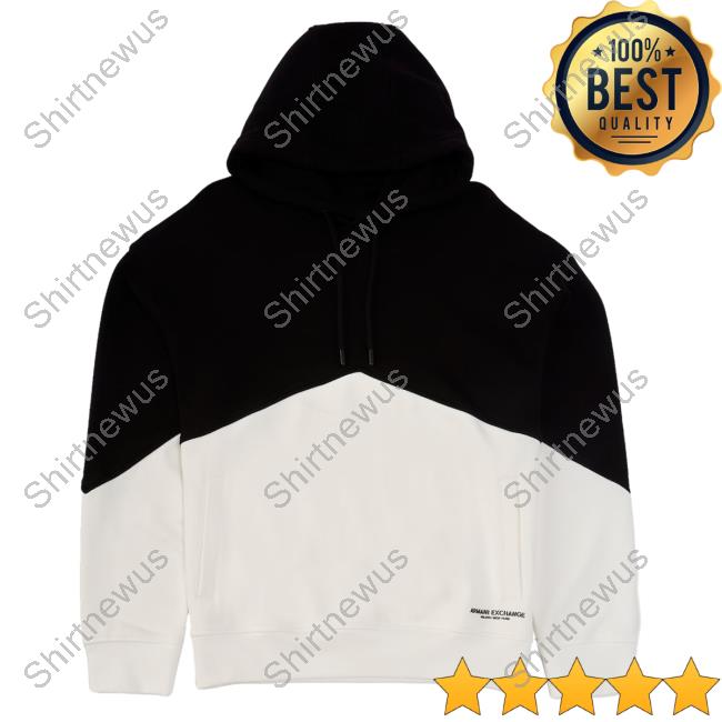 Officia Dillards Clothing Shop Store Armani Exchange Color Block French Terry Crewneck Sweatshirt