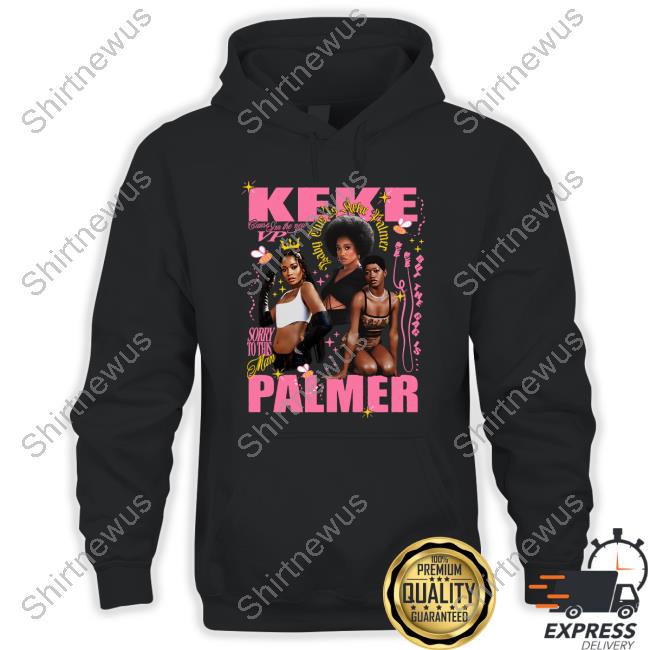 Keke Palmer Icon Black Crewneck Sweatshirt